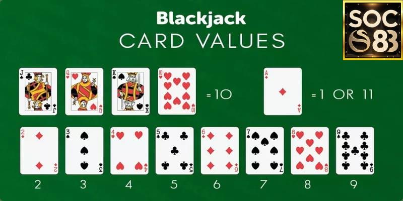 Áp dụng chiến thuật cơ bản trong blackjack SOC88