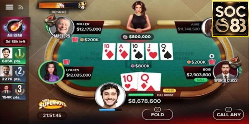 chơi poker online SOC88 Các chiến thuật chơi poker online SOC88 bạn nên áp dụng