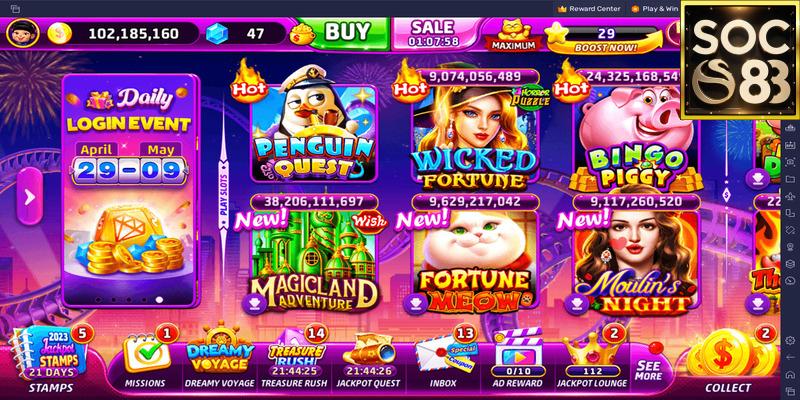 Jackpot game Slot Các loại Jackpot game Slot phổ biến tại SOC88